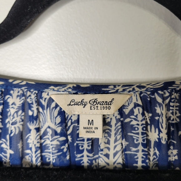 Lucky Brand, Croft & Barrow and Loft Set Of 3 Medium Blouses - Picture 3 of 15